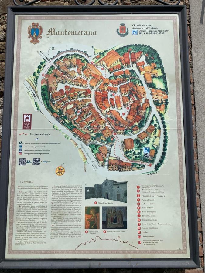 Inn Piazza In Montemerano, The Heart Of Tuscany Exterior photo